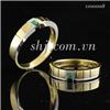 Nhẫn cưới 18k - emerald