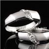 Nhẫn cưới Platin - Kim cương: 3,00 - 3,01 ly