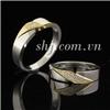 Nhẫn cưới SHJ 18k - kim cương