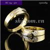 Nhẫn cưới SHJ 18k - kim cương