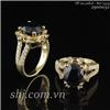 Nhẫn nữ SHJ 14k - đá Sapphire