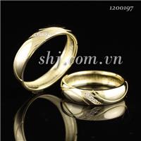 Nhẫn cưới SHJ 14k (mã: 21423475-21423482, giá một đôi: 5,920,050 VNĐ)